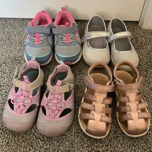 Toddler size 8 shoes - set of 4